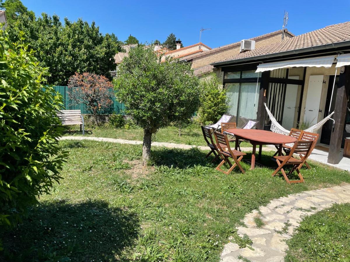 Maison Jardin Crest Extérieur photo