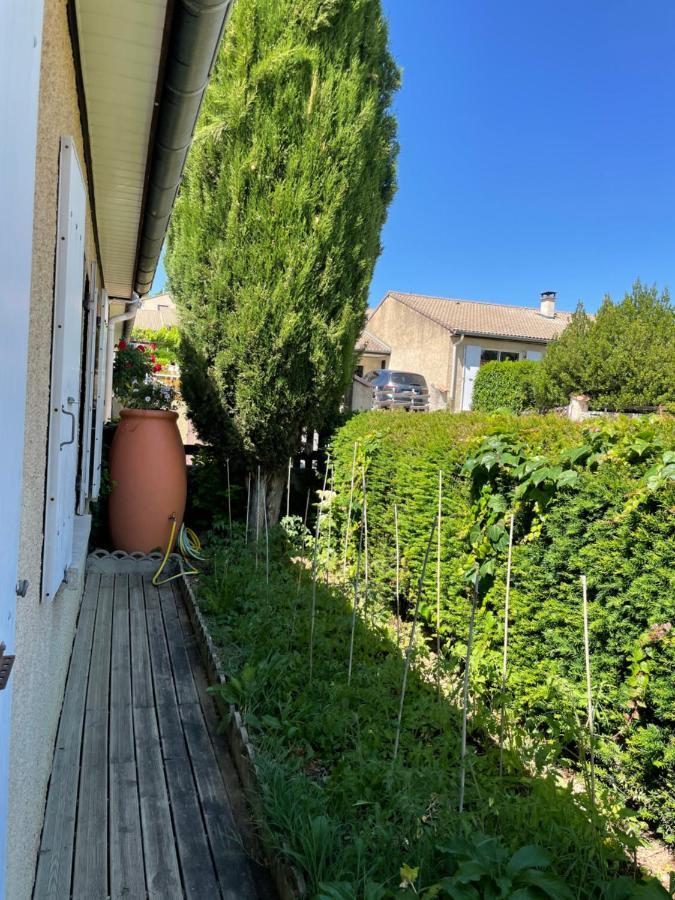 Maison Jardin Crest Extérieur photo